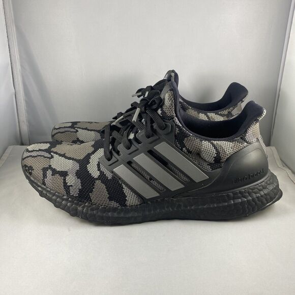 Adidas x Bape Ultra Boost 4.0 Black Camo Men’s 8.5 G54784 Bathing Ape - Picture 2 of 13